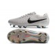 Scarpe da Calcio Nike Tiempo Legend 10 Elite FG Grigio Atmosfera Nero