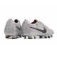 Scarpe da Calcio Nike Tiempo Legend 10 Elite FG Grigio Atmosfera Nero