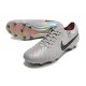 Scarpe da Calcio Nike Tiempo Legend 10 Elite FG Grigio Atmosfera Nero