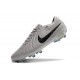 Scarpe da Calcio Nike Tiempo Legend 10 Elite FG Grigio Atmosfera Nero