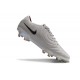 Scarpe da Calcio Nike Tiempo Legend 10 Elite FG Grigio Atmosfera Nero