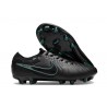 Scarpe da Calcio Nike Tiempo Legend 10 Elite FG Nero Deep Jungle