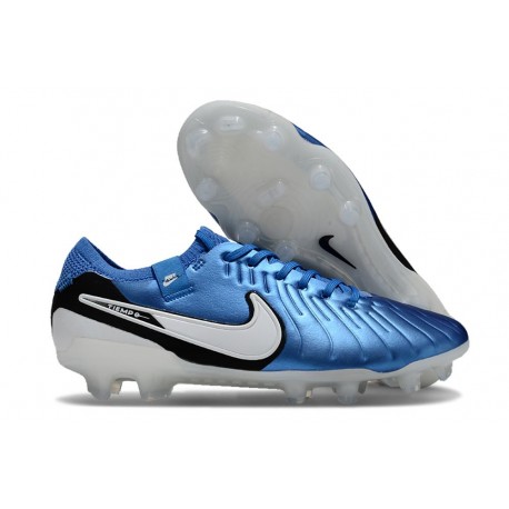 Scarpe da Calcio Nike Tiempo Legend 10 Elite FG Soar Bianco