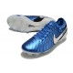 Scarpe da Calcio Nike Tiempo Legend 10 Elite FG Soar Bianco