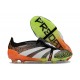 adidas Nuovo Predator 24 Elite FT FG Nero Bianco Arancio Verde