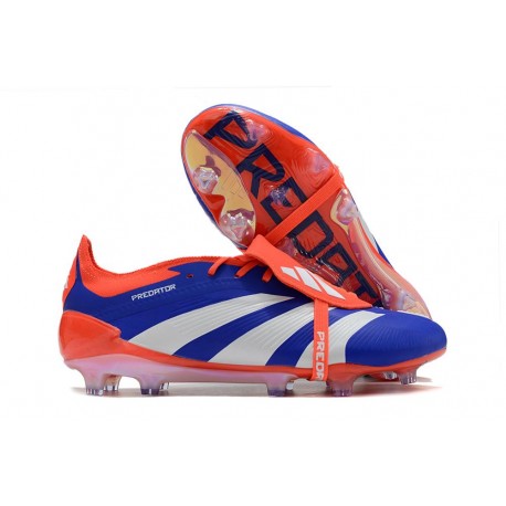 adidas Nuovo Predator 24 Elite FT FG Blu Bianco Rosso