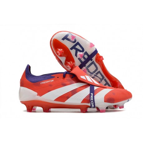 adidas Nuovo Predator 24 Elite FT FG Rosso Bianco