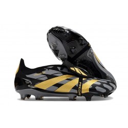 adidas Nuovo Predator 24 Elite FT FG Nero Core Oro Met