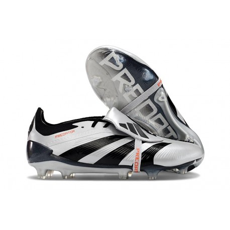 adidas Nuovo Predator 24 Elite FT FG Argento Nero