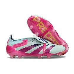 adidas Nuovo Predator 24 Elite FT FG Almost Blu Lucid Rosa Semi Giallo Solare