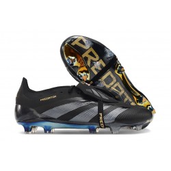 adidas Nuovo Predator 24 Elite FT FG Nero Core Carbone Oro Met