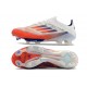 adidas Scarpe da Calcio F50+ Elite FG Ftwr Bianco Rosso Solare Blu Lucido