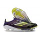 adidas Scarpe da Calcio F50+ Elite FG Unity Viola Bianco Limone Lucido