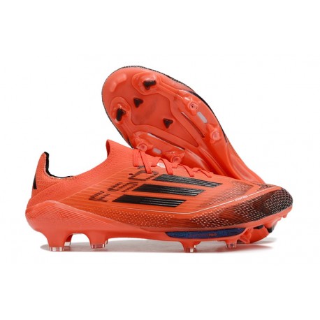 adidas Scarpe da Calcio F50+ Elite FG Turbo Nero Aurora Platin Met