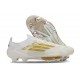 adidas Scarpe da Calcio F50+ Elite FG Ftwr Bianco Oro Met Ftwr Bianco