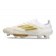 adidas Scarpe da Calcio F50+ Elite FG Ftwr Bianco Oro Met Ftwr Bianco