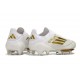 adidas Scarpe da Calcio F50+ Elite FG Ftwr Bianco Oro Met Ftwr Bianco