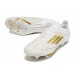 adidas Scarpe da Calcio F50+ Elite FG Ftwr Bianco Oro Met Ftwr Bianco