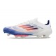 adidas Scarpe da Calcio F50+ Elite FG Bianco Blu Lucido Rosso Solare