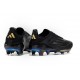 adidas Scarpe da Calcio F50+ Elite FG Nero Core Ferro Metallizzato Oro Met