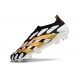 Scarpe Adidas Predator 24 Elite FG Nero Bianco Oro