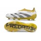 Scarpe Adidas Predator Elite LL FG Bianco Oro Nero