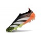 Scarpe Adidas Predator Elite LL FG Nero Bianco Arancione Verde