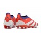 Scarpe Adidas Predator Elite LL FG Rosso Bianco