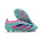 Scarpe Adidas Predator Elite LL FG Blu Rosa