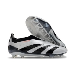 Scarpe Adidas Predator Elite LL FG Argento Nero