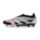 Scarpe Adidas Predator Elite LL FG Argento Nero Rosso