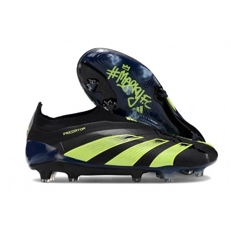 Scarpe Adidas Predator Elite LL FG Nero Verde