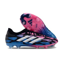 Scarpe Adidas Copa Pure 2 Elite + FG Pelle Inchiostro Legend Ftwr Bianco Solar Rosa