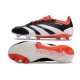 Adidas Predator Elite FG Nero Bianco Rosso