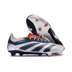 Adidas Predator Elite FG Nero Bianco Rosso