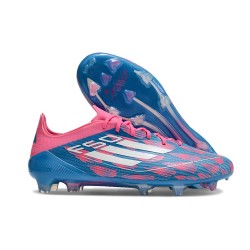 Scarpa adidas F50 Elite FG Solar Blu Ftwr Bianco Solar Rosa