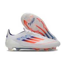 Scarpa adidas F50 Elite FG Bianco Rosso Blu