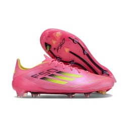 Scarpa adidas F50 Elite FG Rosa Giallo