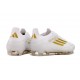 Scarpa adidas F50 Elite FG Ftwr Bianco Oro Met Ftwr Bianco