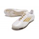 Scarpa adidas F50 Elite FG Ftwr Bianco Oro Met Ftwr Bianco