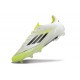 Scarpa adidas F50 Elite FG Bianco Nero Giallo