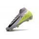 Scarpe Nike Zoom Mercurial Superfly 10 Elite FG Grigio Giallo Nero