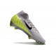 Scarpe Nike Zoom Mercurial Superfly 10 Elite FG Grigio Giallo Nero