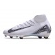 Scarpe Nike Zoom Mercurial Superfly 10 Elite FG Bianco Nero