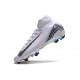 Scarpe Nike Zoom Mercurial Superfly 10 Elite FG Bianco Nero