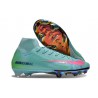 Scarpe Nike Zoom Mercurial Superfly 10 Elite FG Turchese Hyper Nero