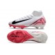 Scarpe Nike Zoom Mercurial Superfly 10 Elite FG Bianco Rosso Nero