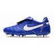 Nike Tiempo Legend X Elite FG Nuovo Blu Bianco