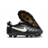 Nike Tiempo Legend X Elite FG Nuovo Nero Bianco