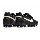 Nike Tiempo Legend X Elite FG Nuovo Nero Bianco